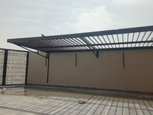 مظلات تيوبات حديد 