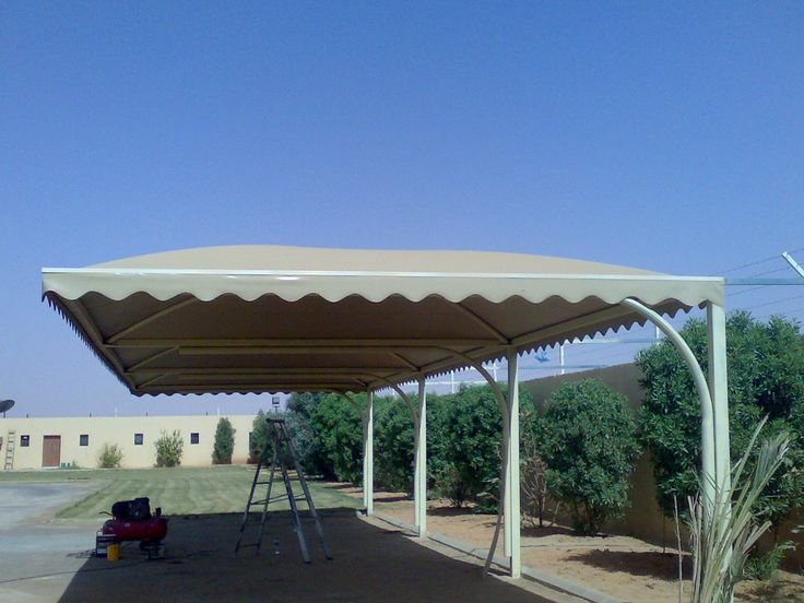 تركيب مظلات قماش